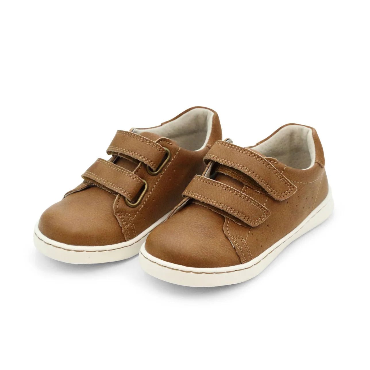 Kyle Double Strap Sneaker - Chestnut Boys Shoes L'Amour