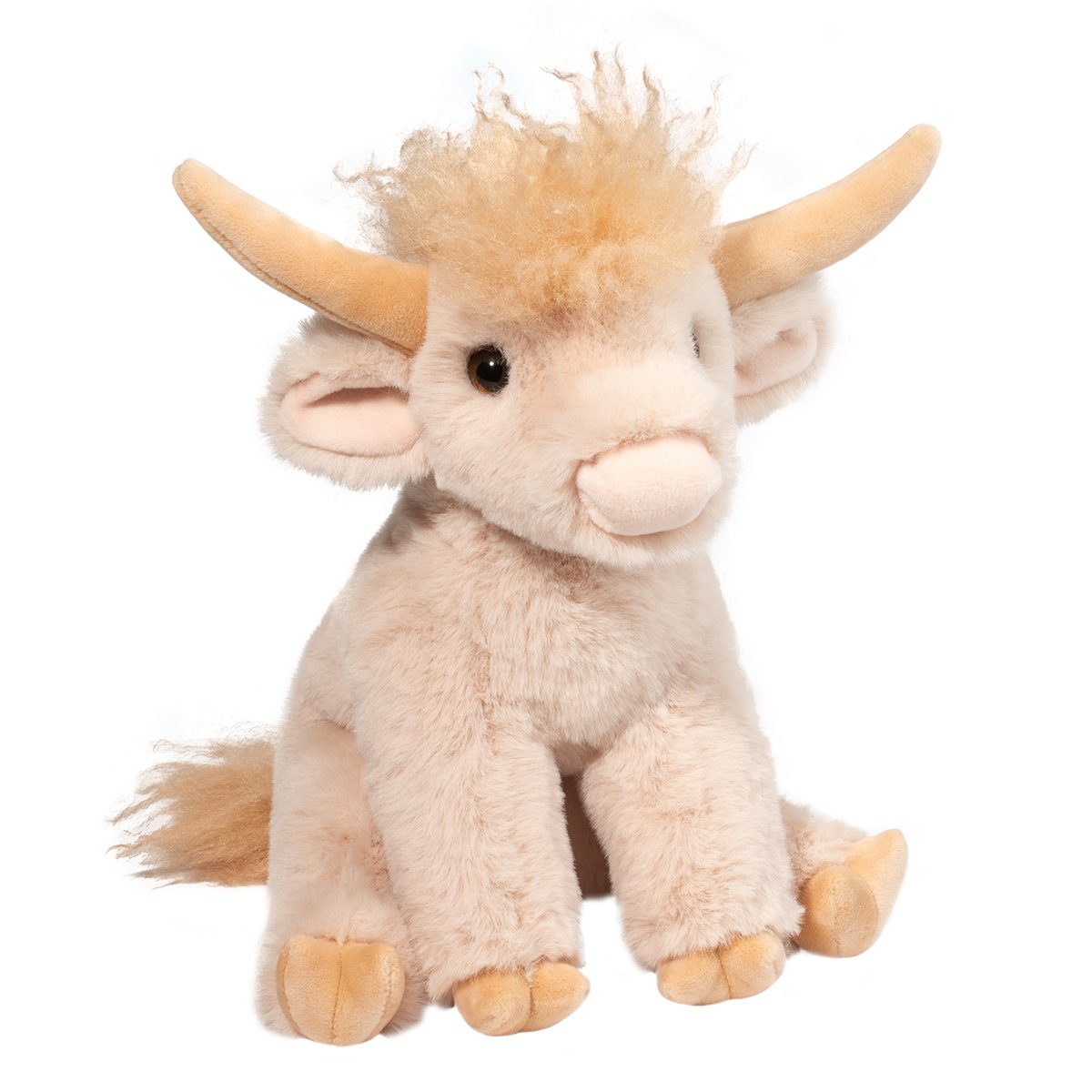 Laddie Cream Highland Cow Plush Douglas Toys