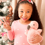 Large Layered Heart Glitter Foam Grosgrain Wrapped Headband Kids Hair Accessories Wee Ones