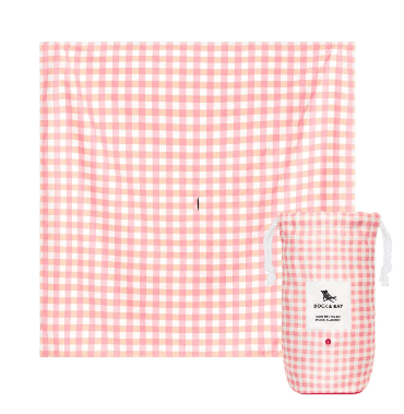 Large Picnic Blanket - Strawberries & Cream Textiles Dock & Bay