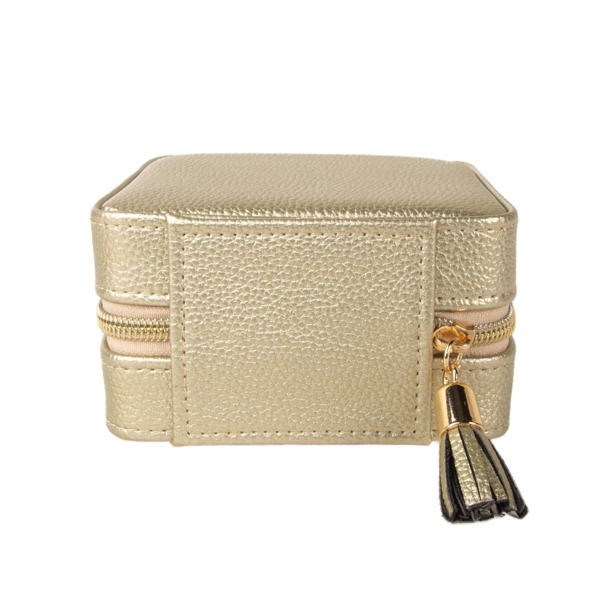 Leah Travel Jewelry Case: Red-2972 Cases Brouk and Co.