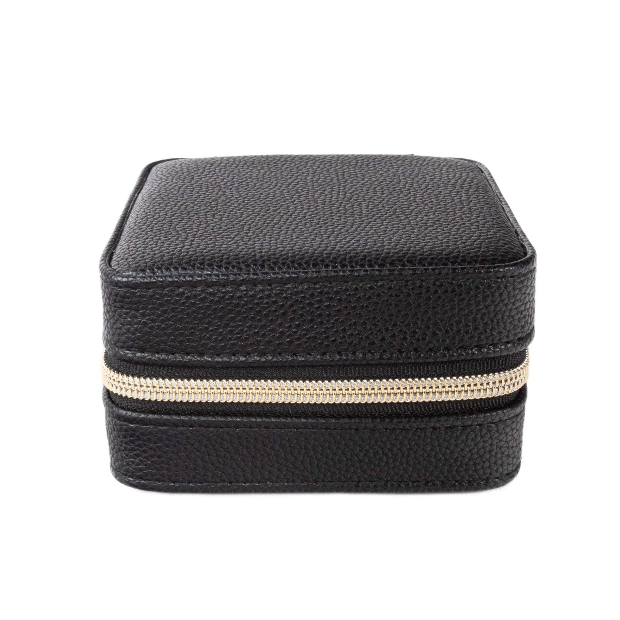 Leah Travel Jewelry Case: Red-2972 Cases Brouk and Co.