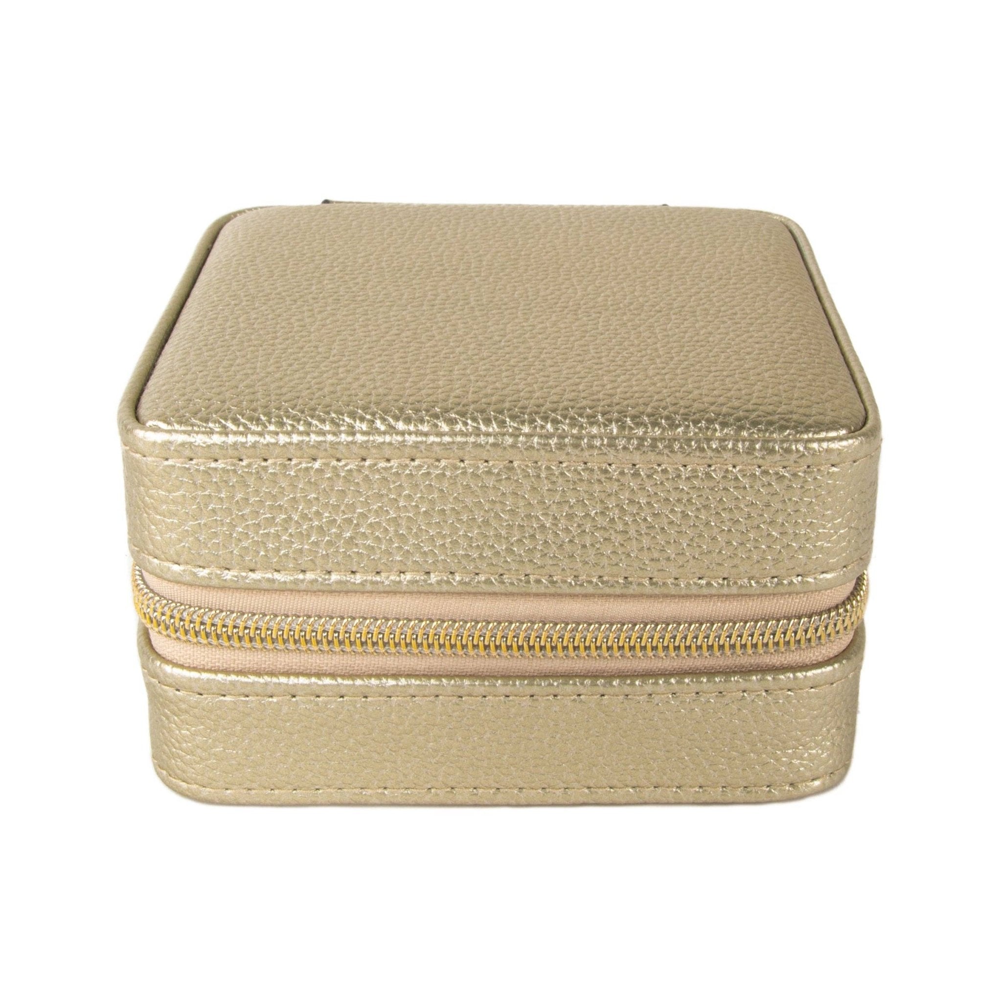Leah Travel Jewelry Case: Red-2972 Cases Brouk and Co.