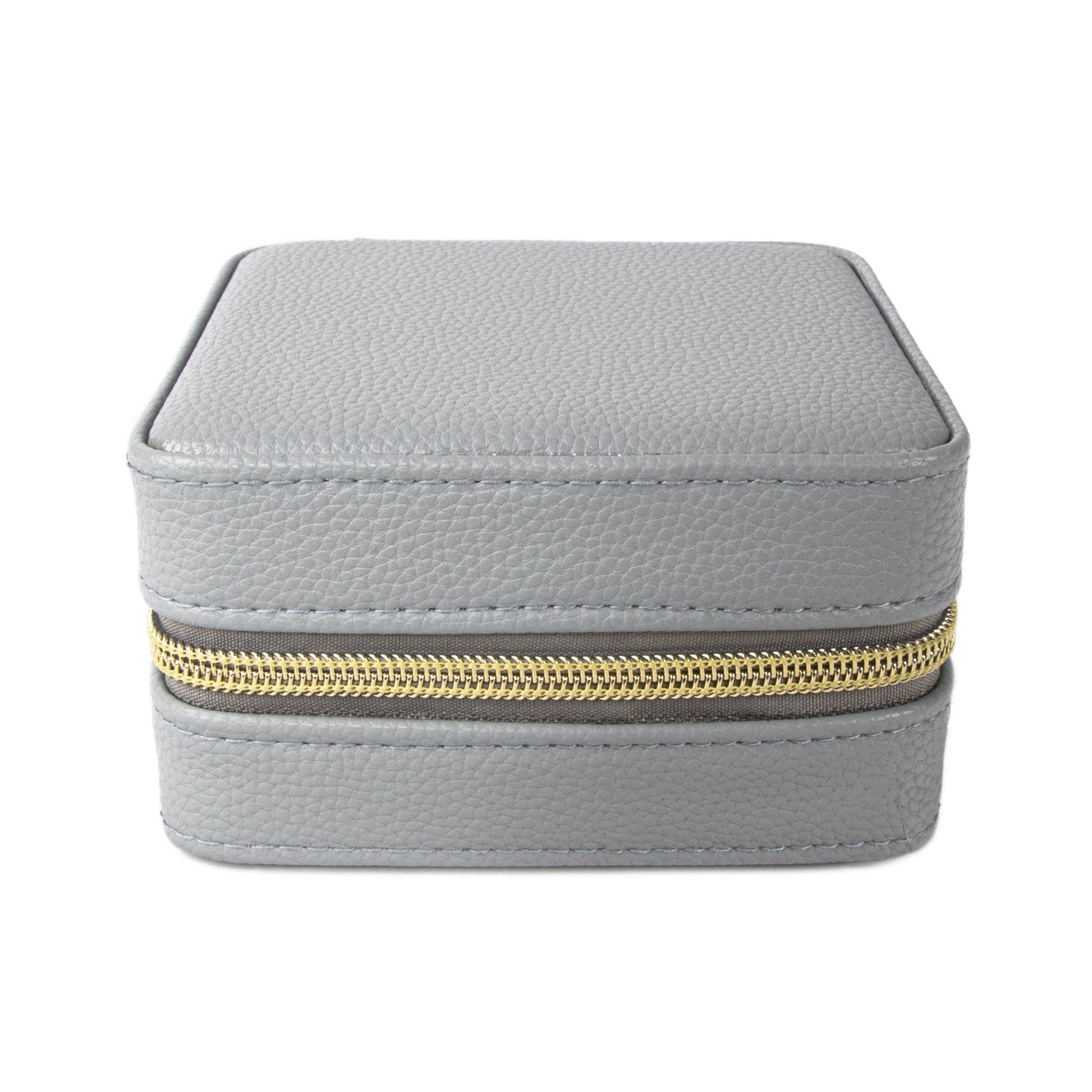 Leah Travel Jewelry Case: Red-2972 Cases Brouk and Co.