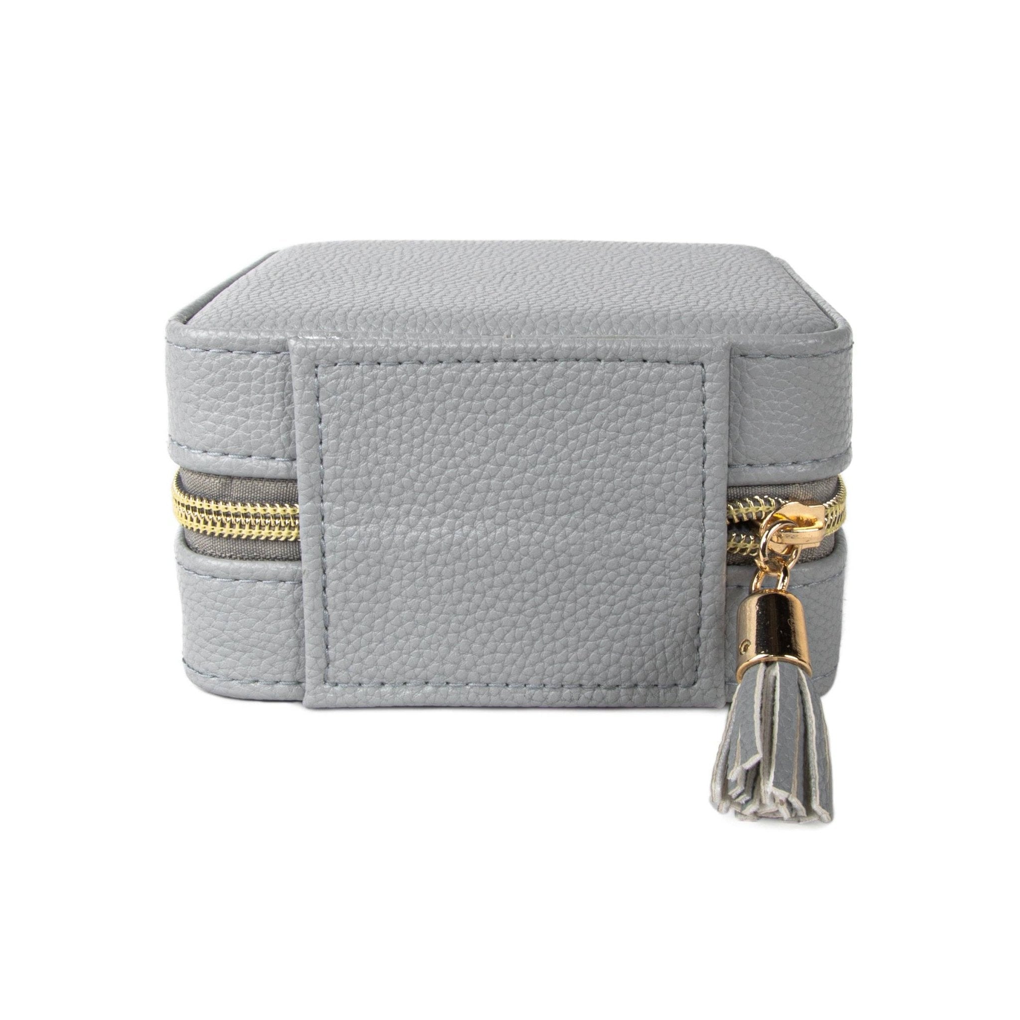 Leah Travel Jewelry Case: Red-2972 Cases Brouk and Co.