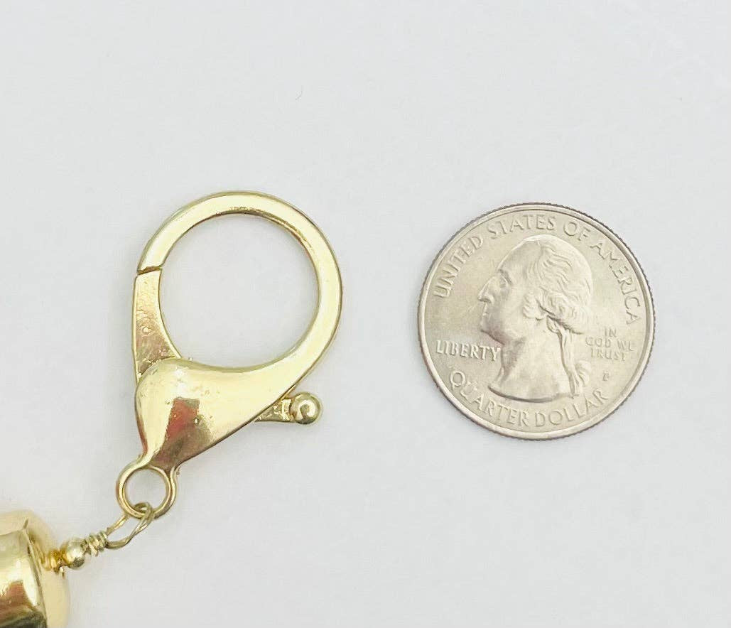 Leatherette Strand Necklace - Gold Necklaces TWO FORTY TWO