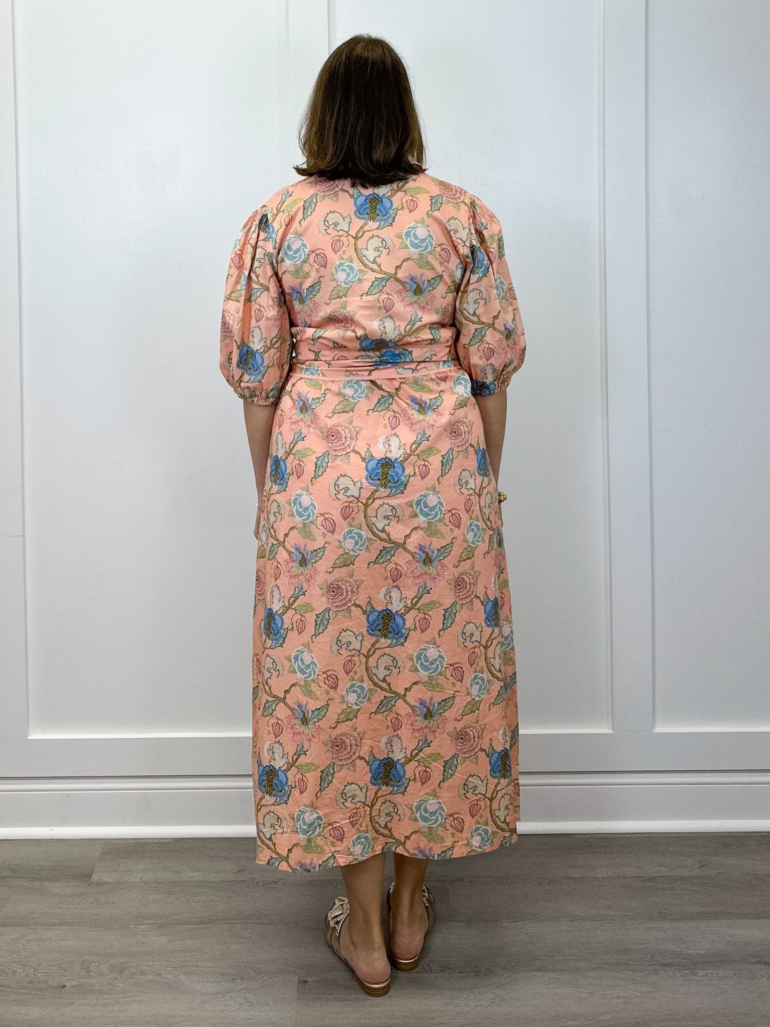 Leila Dress - Blush Bouquet Long Dresses Marigold