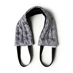 Lemon Lavender Hot Stuff Heated Neck Wrap Self-Care DM Merchandising Black Flower
