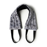 Lemon Lavender Hot Stuff Heated Neck Wrap Self-Care DM Merchandising Black Flower