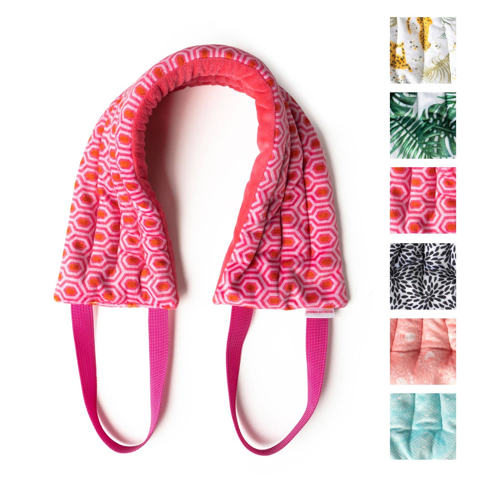 Lemon Lavender Hot Stuff Heated Neck Wrap Self-Care DM Merchandising