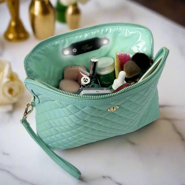 Litt Makeup Case - Turquoise Quartz Cases PurseN
