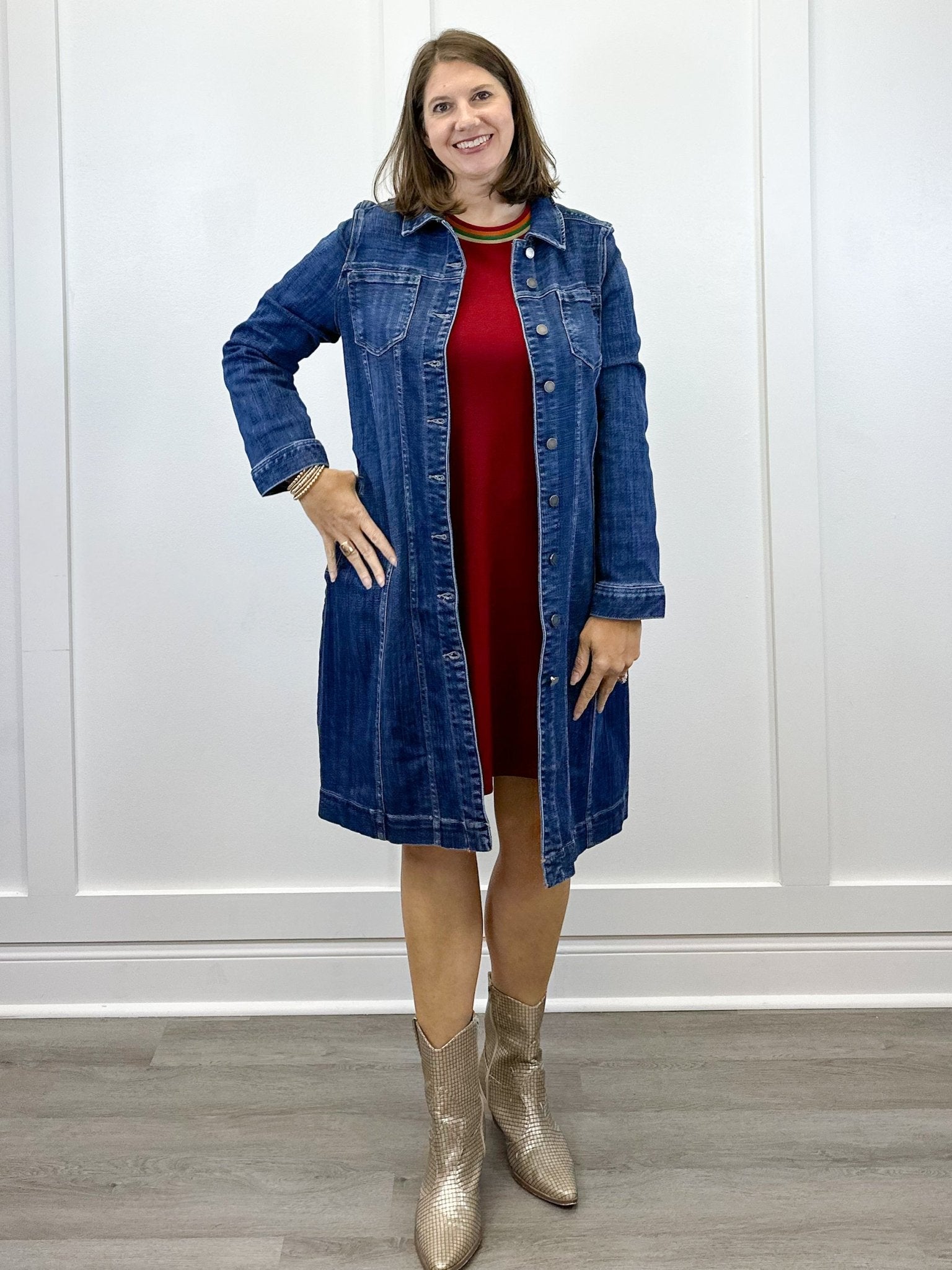 Long Trucker Jacket - Centerbrooke Outerwear Liverpool