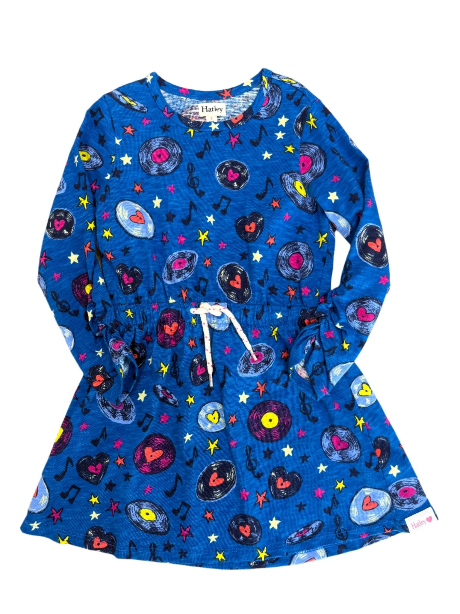 Love of Music Cinched Waist Dress Girls Play Dresses Hatley