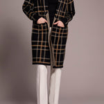 L/S Coatigan w/ Pockets - Black Outerwear Tribal