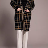 L/S Coatigan w/ Pockets - Black Outerwear Tribal