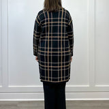 L/S Coatigan w/ Pockets - Black Outerwear Tribal