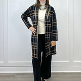 L/S Coatigan w/ Pockets - Black Outerwear Tribal