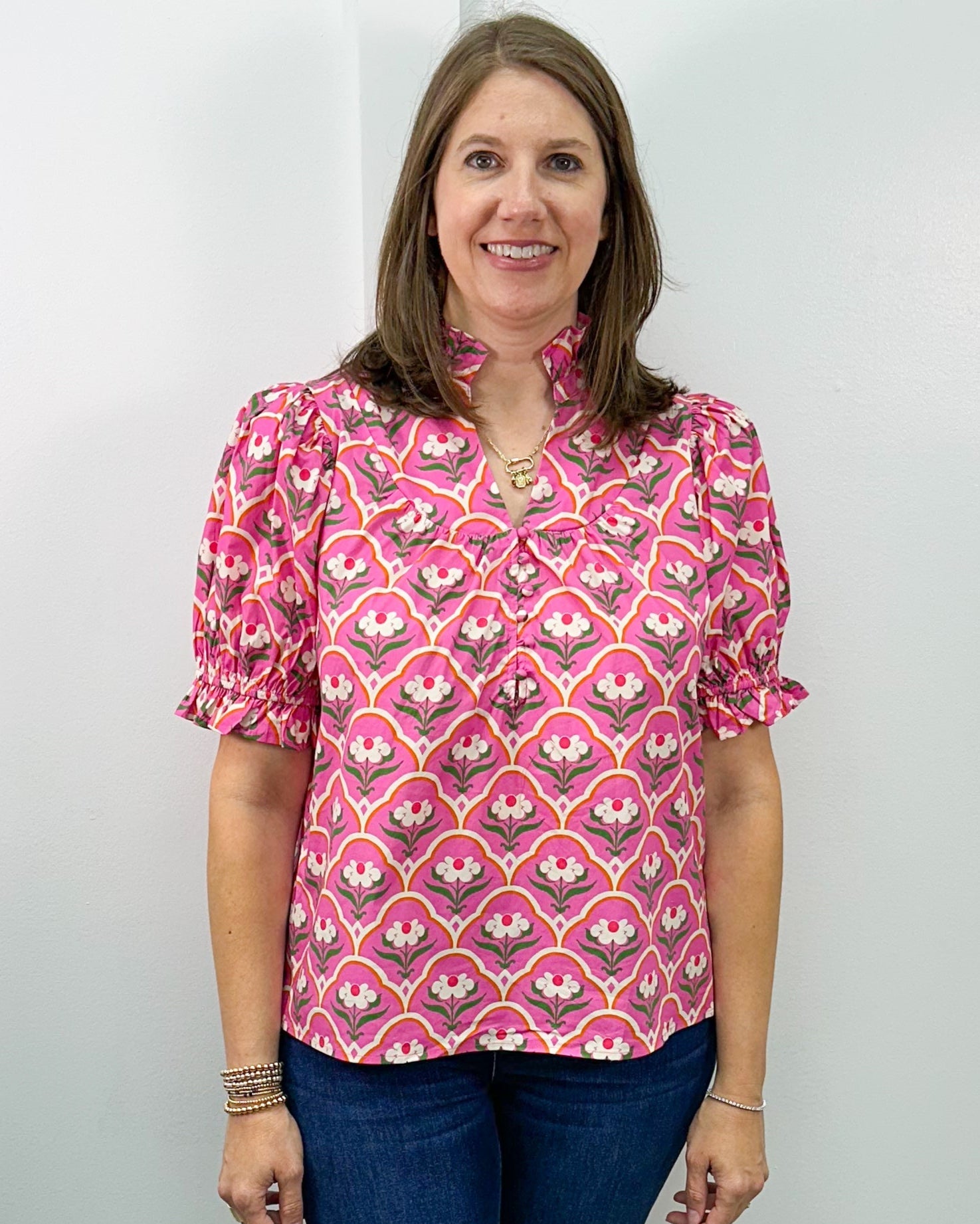 Lyla Top - Pink Tops Entro