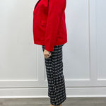 Mabel Pull On Stovepipe Crop - Black/White - Sugar Babies Children's Boutique/Meg's Shoppe