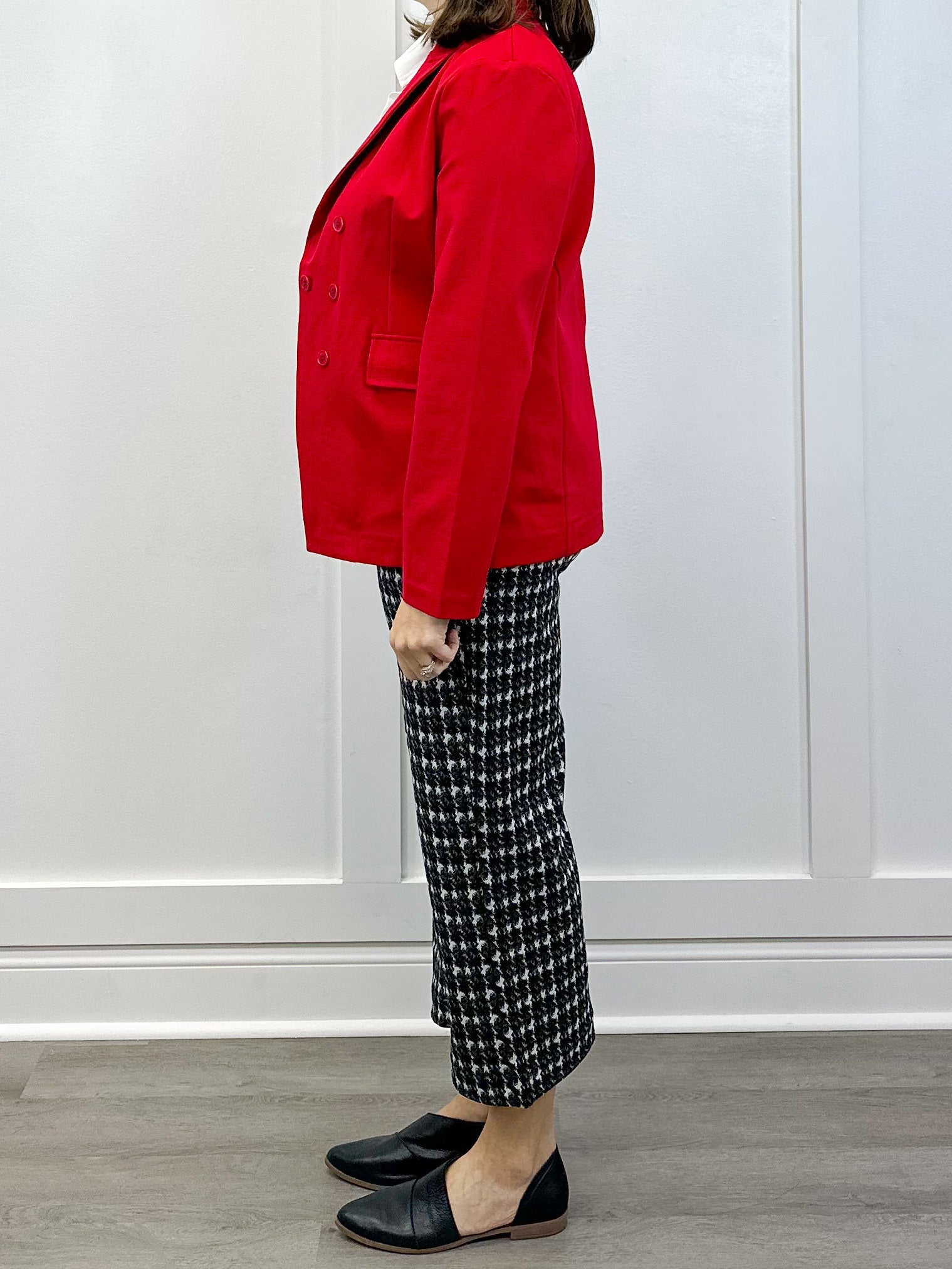 Mabel Pull On Stovepipe Crop - Black/White - Sugar Babies Children's Boutique/Meg's Shoppe