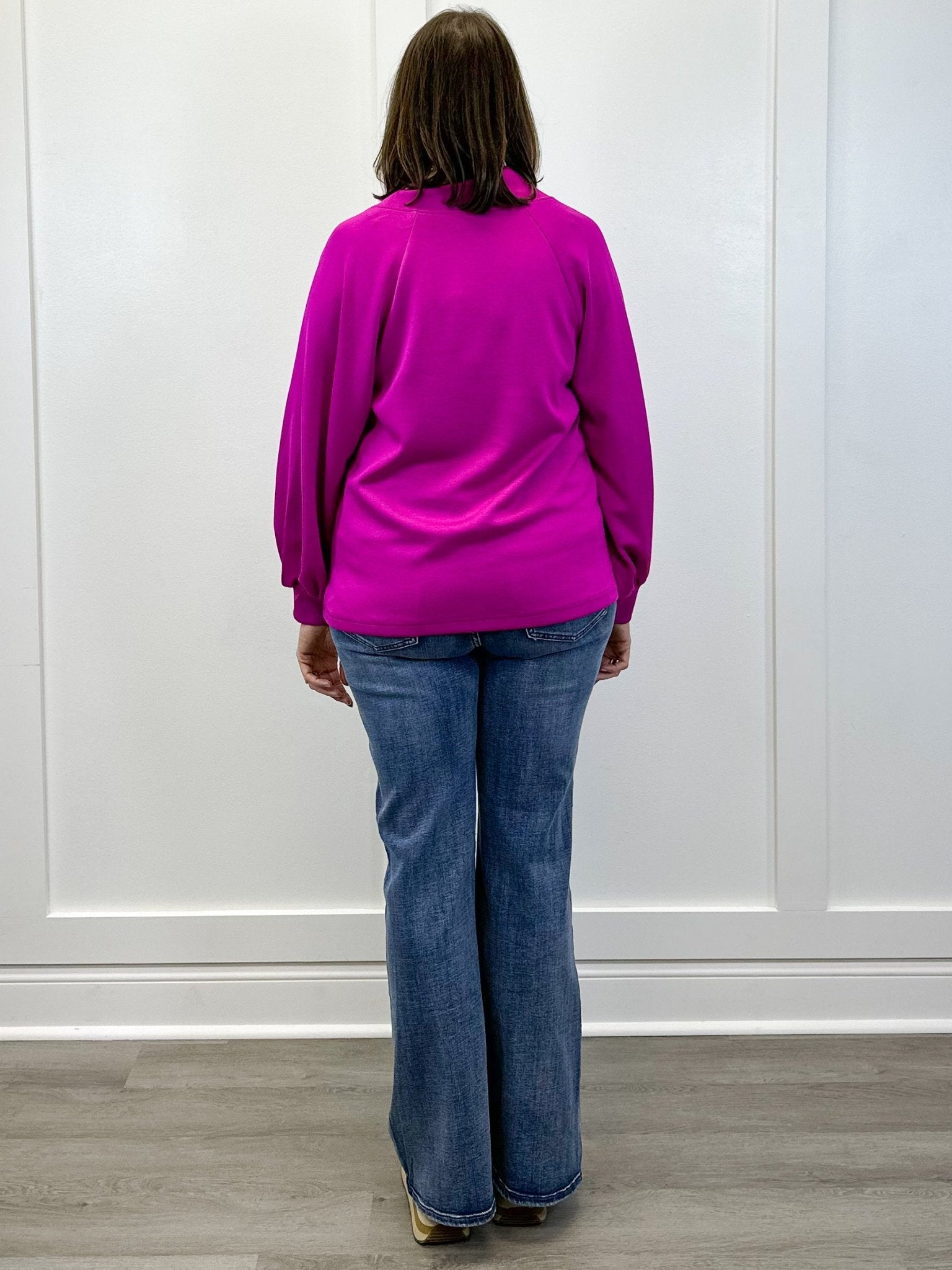 Magenta Muse Top Tops Jodifl