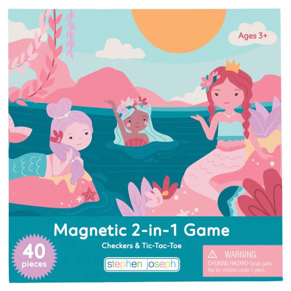 Magnetic 2 in 1 Game - Mermaid Toys Stephen Joseph