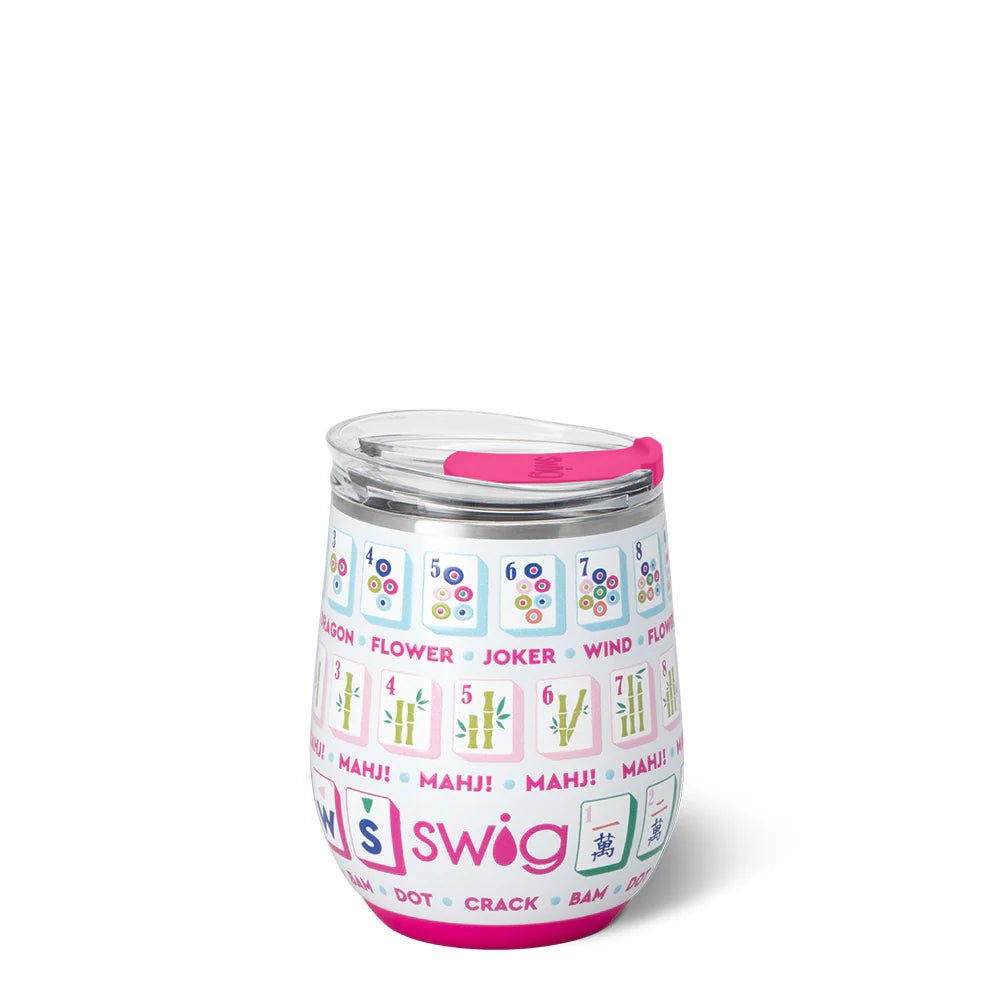 Mahjong Stemless Wine Cup Kitchen + Entertaining Swig