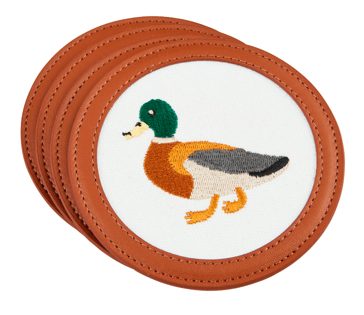 Mallard Emblem Icon Coaster Home Decor Mudpie