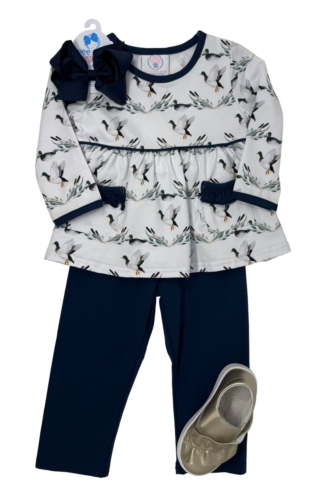 Mannered Mallards Londyn Legging Set Girls Sets Cypress Row