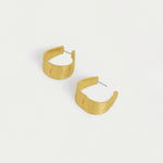 Mara Hinged Hoops - Gold Earrings Dean Davidson