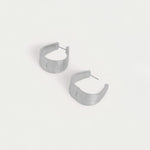 Mara Hinged Hoops - Silver Earrings Dean Davidson