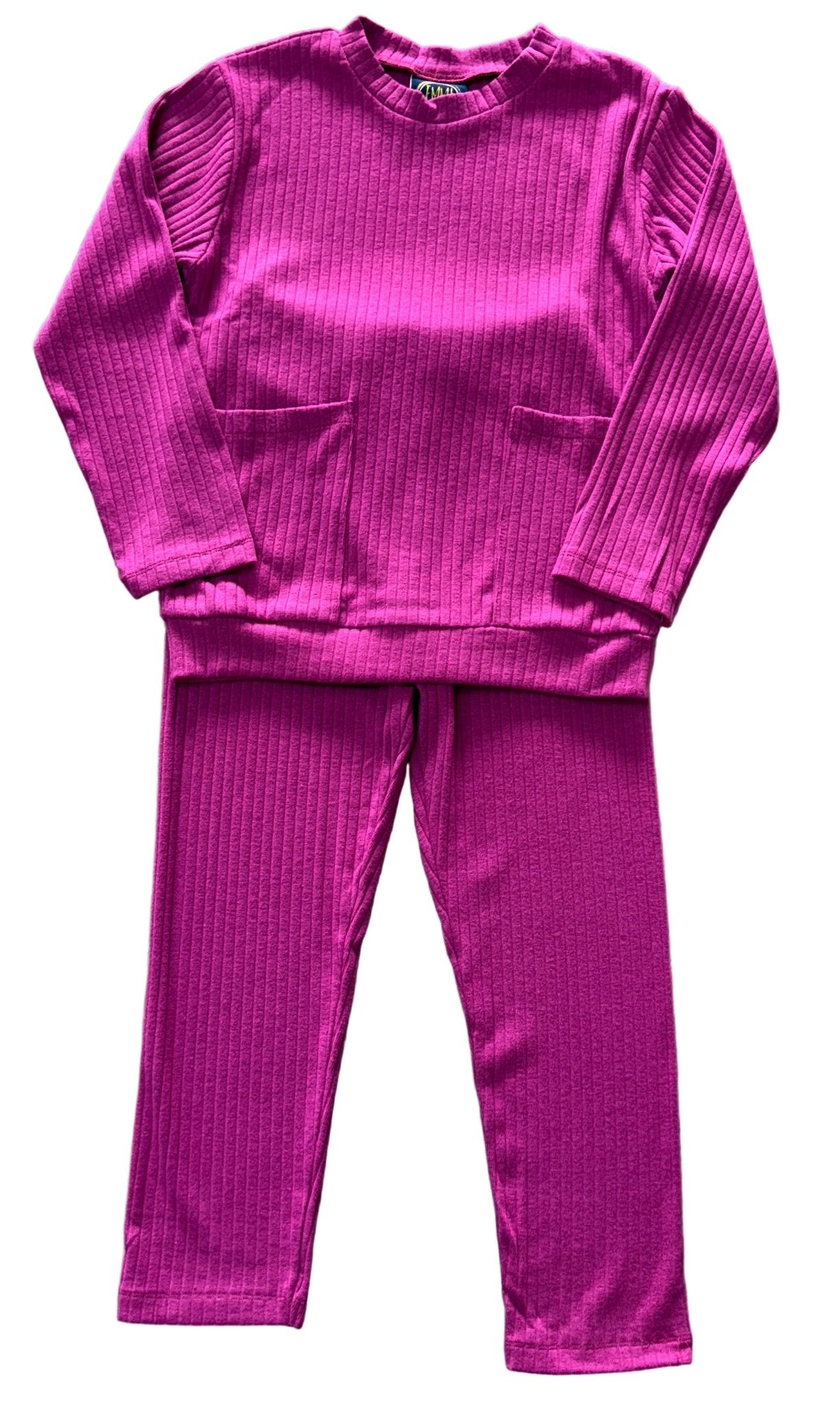 Mariah Legging Set - Magenta Girls Sets Emma Jean