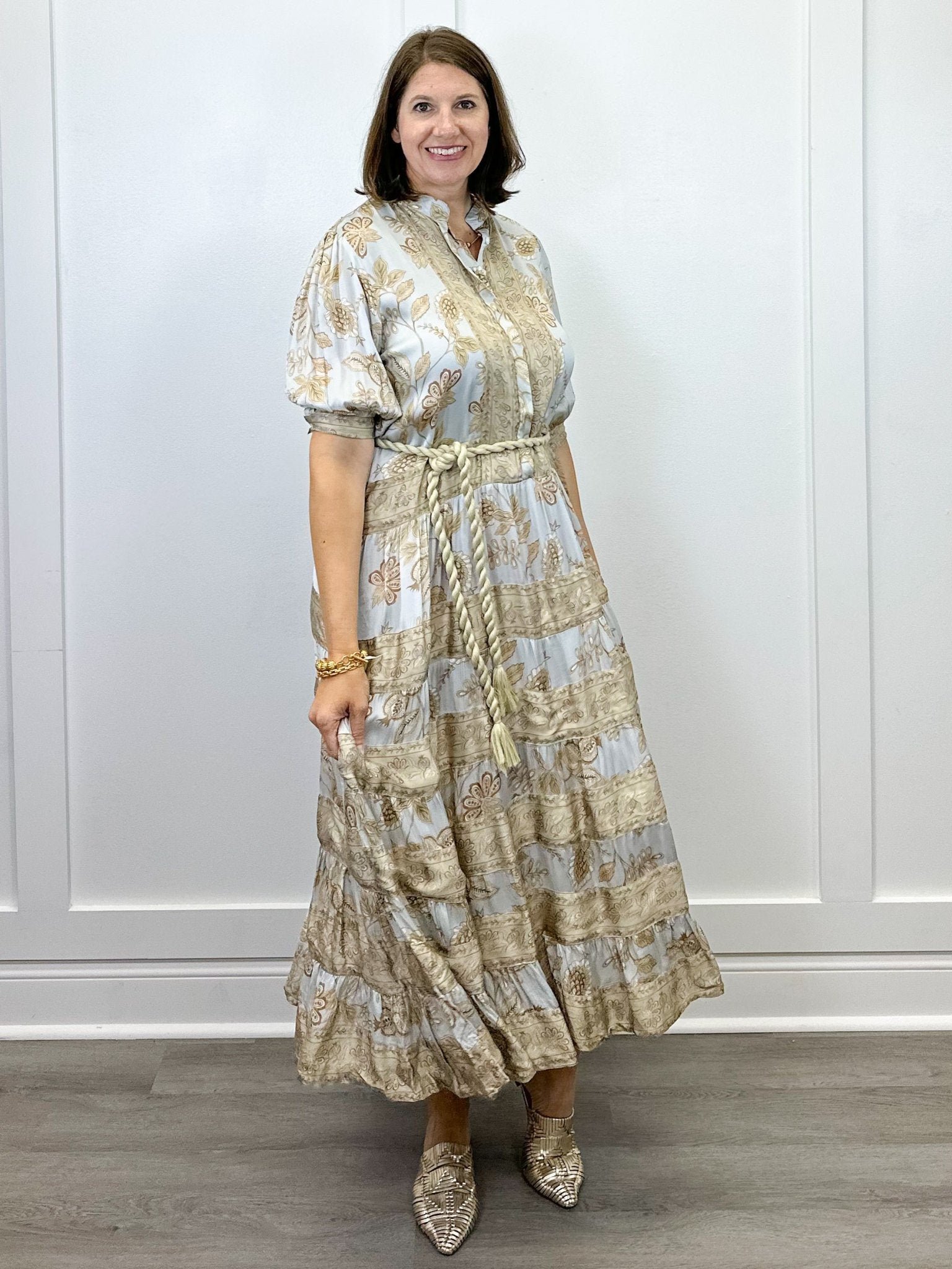 Maribel Dress- Golden Grove Long Dresses Marigold