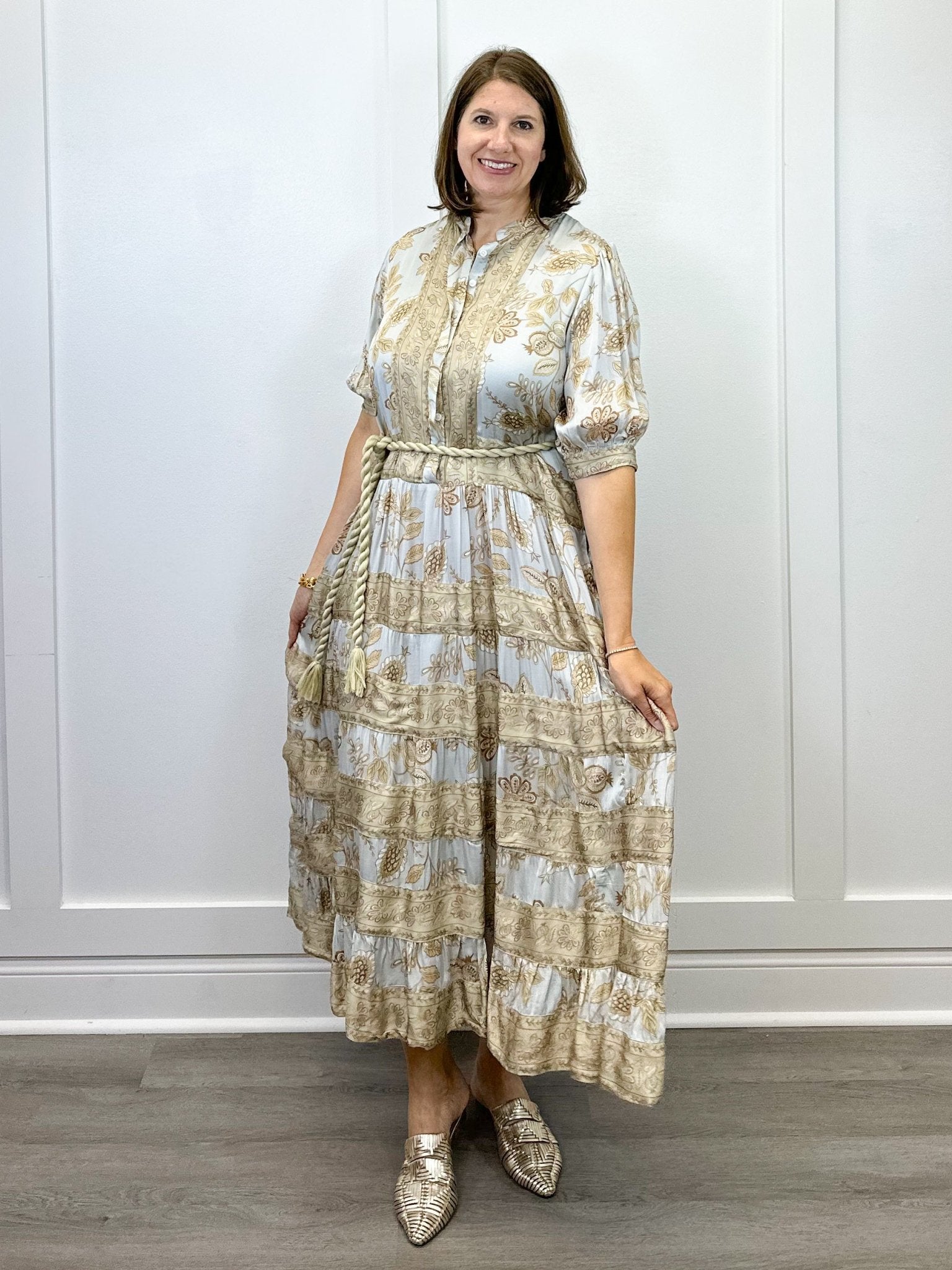 Maribel Dress- Golden Grove Long Dresses Marigold