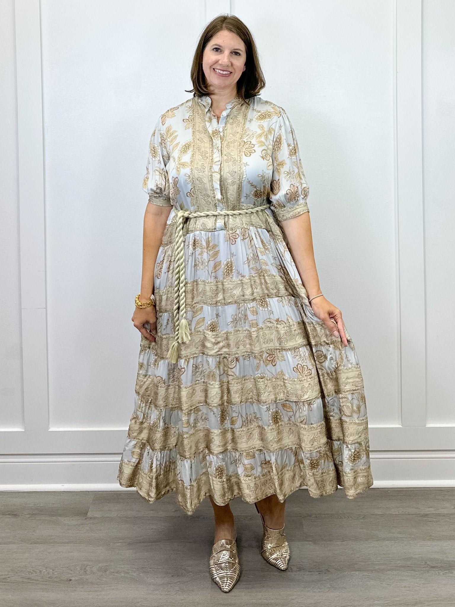 Maribel Dress- Golden Grove Long Dresses Marigold