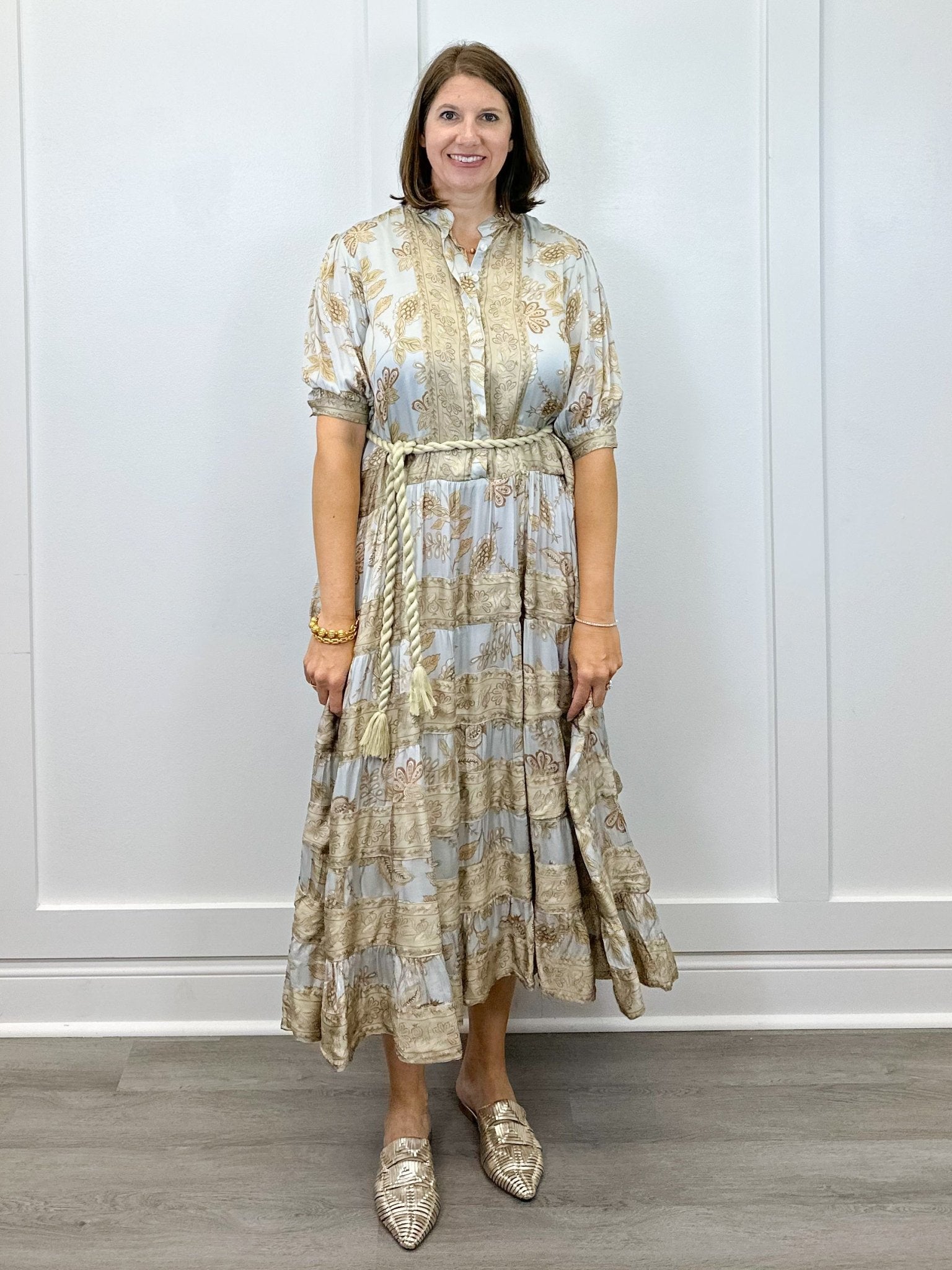 Maribel Dress- Golden Grove Long Dresses Marigold