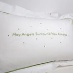 May Angels Surround You Always Pillow - Green Home Decor Anne Neilson Home