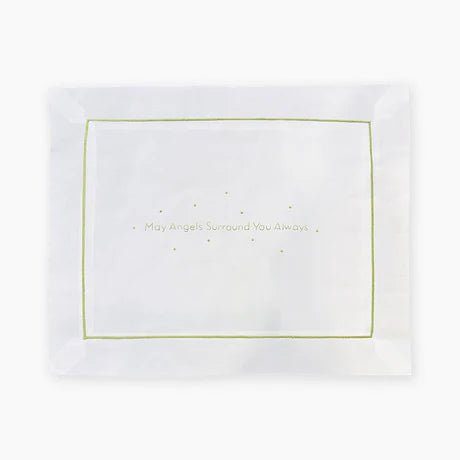 May Angels Surround You Always Pillow - Green Home Decor Anne Neilson Home