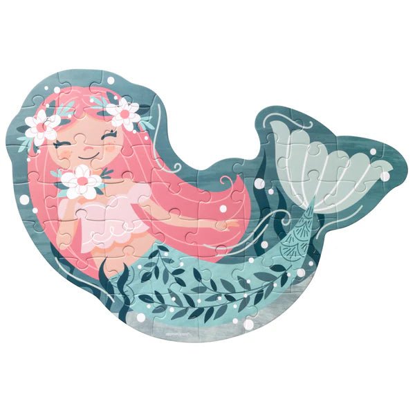 Mermaid Shaped Puzzle Toys Stephen Joseph