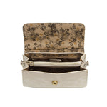 Metallic Silver Aria Ring Bag Purses + Totes Joy Susan