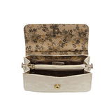 Metallic Silver Aria Ring Bag Purses + Totes Joy Susan