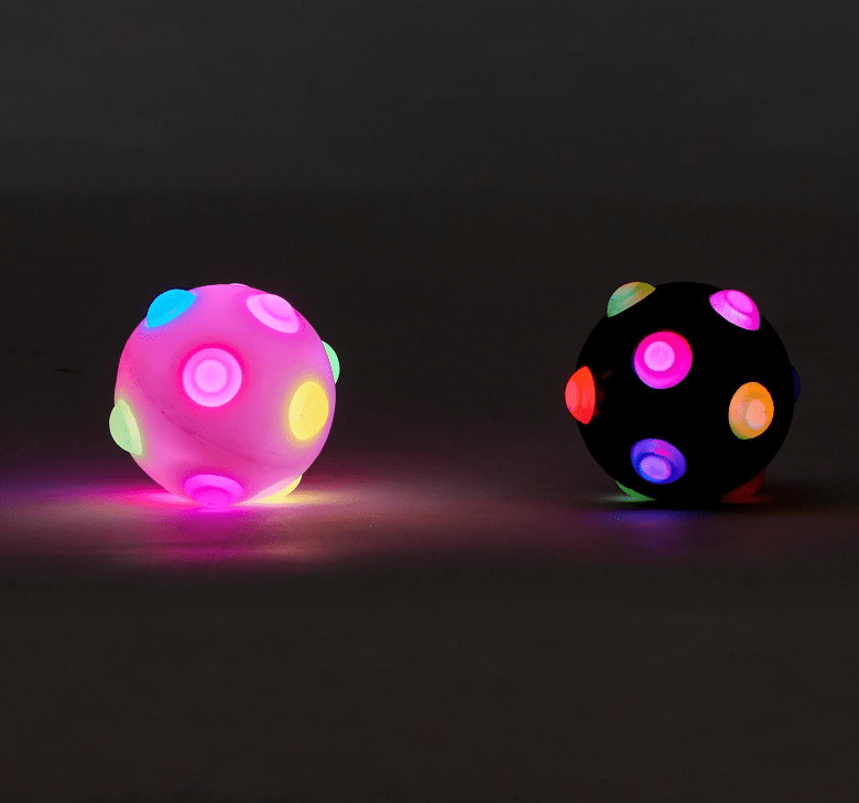 Meteorite Light Up Bouncing Ball Toys Two's Company