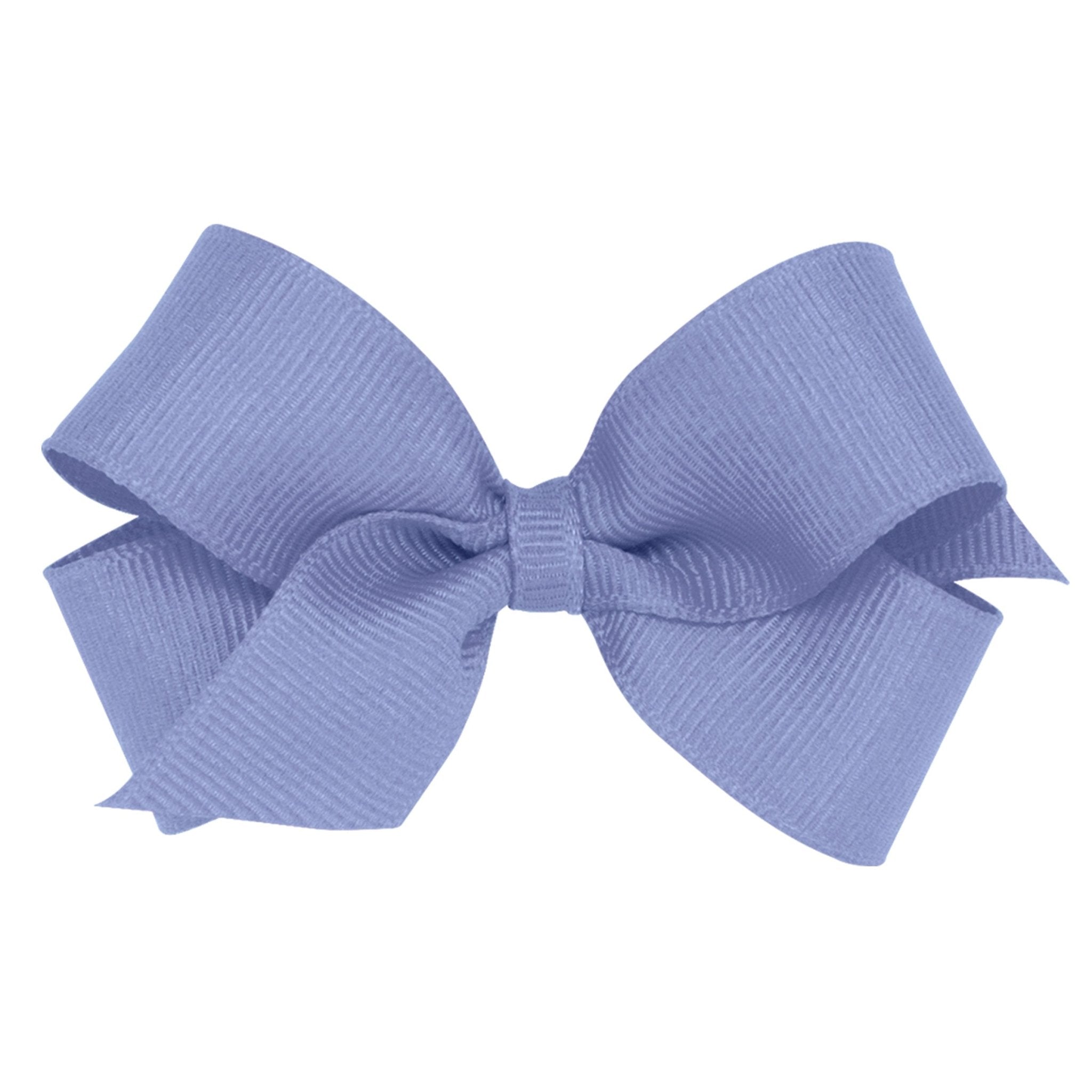 Mini Grosgrain Bow - Blue Bird Kids Hair Accessories Wee Ones