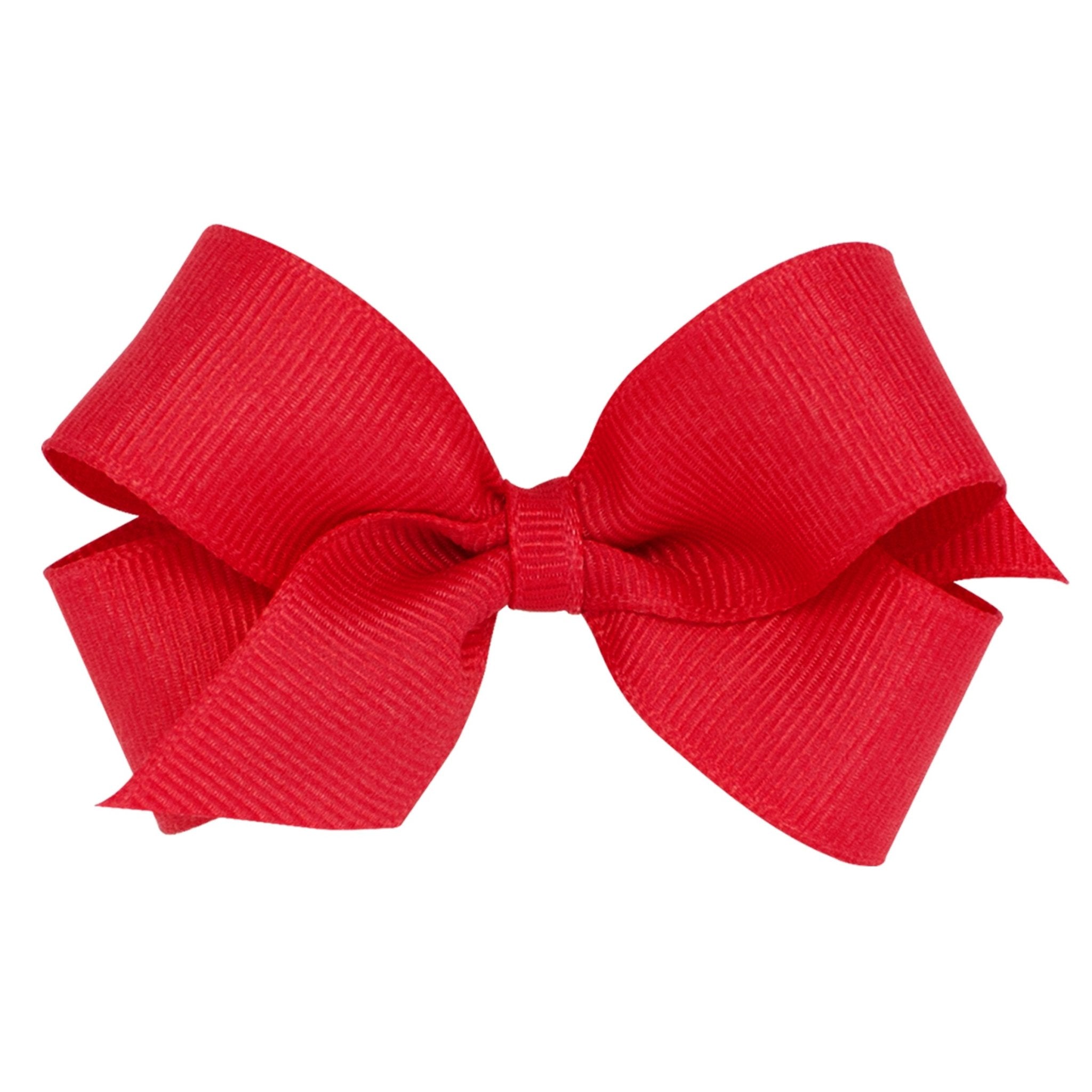 Mini Grosgrain Bow - Red Kids Hair Accessories Wee Ones