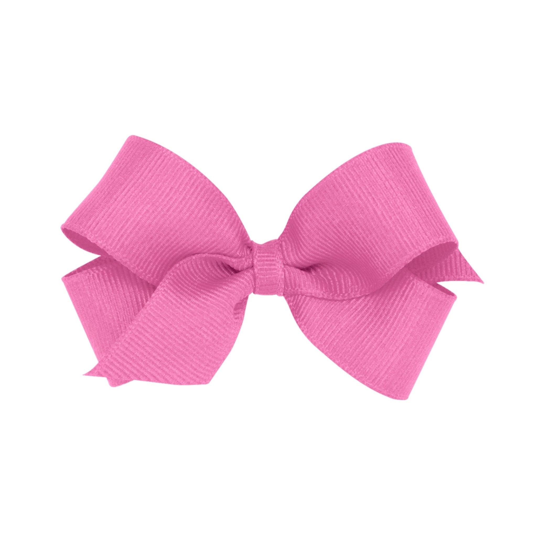 Mini Grosgrain Bow - Rose Kids Hair Accessories Wee Ones