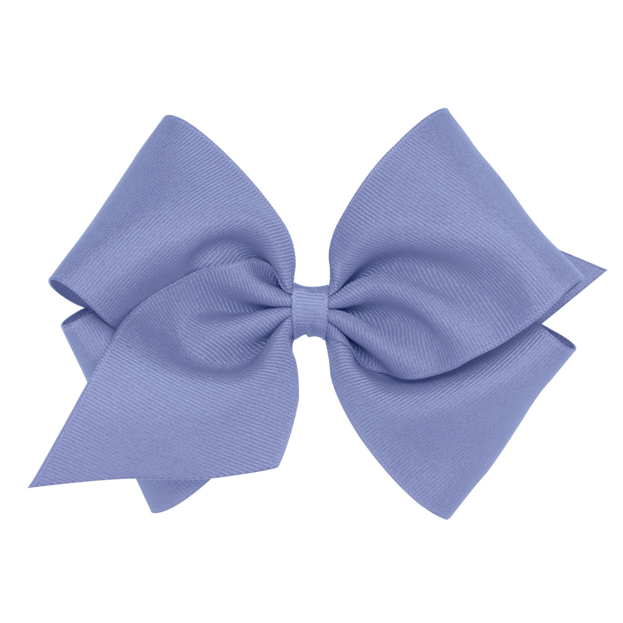 Mini King Grosgrain Bow - Blue Bird Kids Hair Accessories Wee Ones