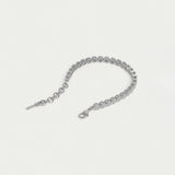 Mirabeau Pave Bracelet - Silver - White Topaz Bracelets Dean Davidson
