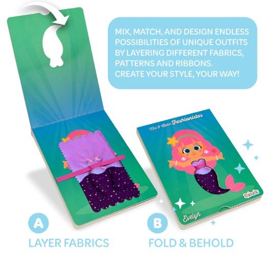 Mix & Max Fashionistas - Evelyn Kids Misc Accessories Nova Toys