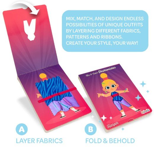 Mix & Max Fashionistas - Harper Kids Misc Accessories Nova Toys