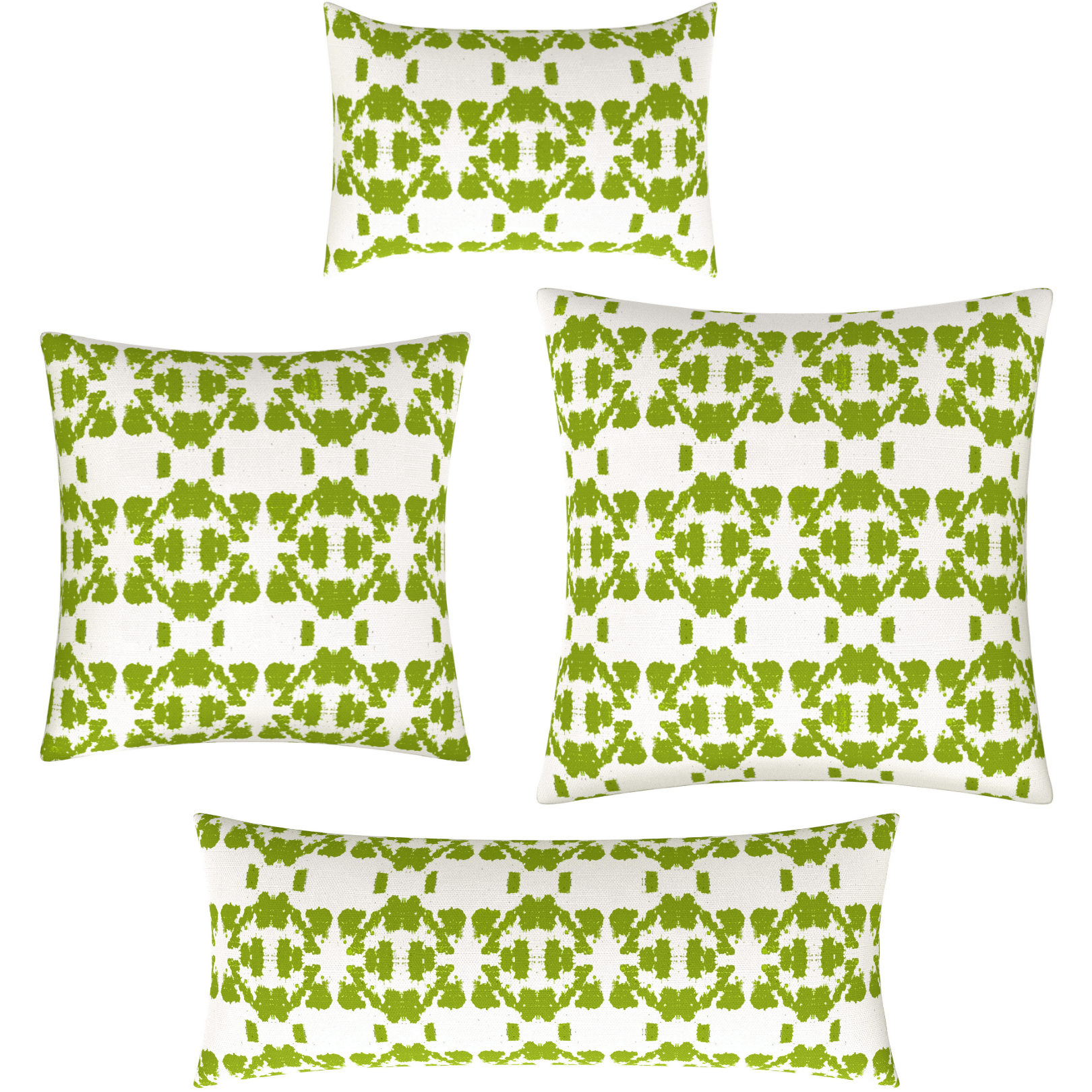 Mosaic Green 22x22 Pillow Textiles Laura Park Designs